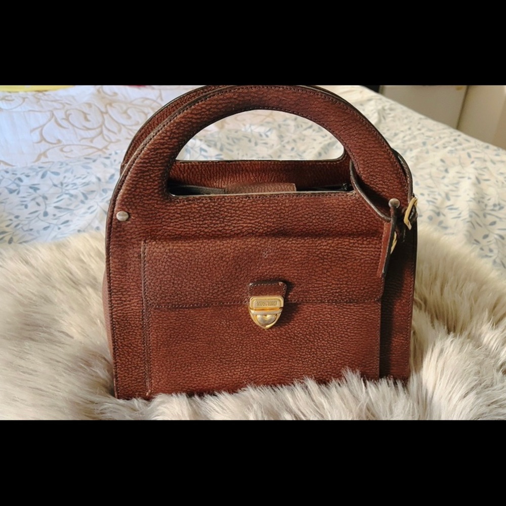 * FINAL PRICE *MOSCHINO VINTAGE rare BAG ( AUTHENTIC )
